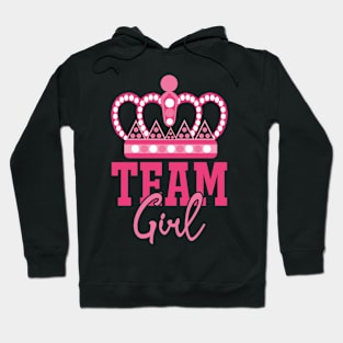 Pink Team Girl Team Boy Gender Reveal Party Hoodie